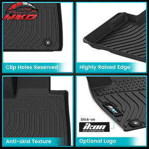 Tapis de sol en TPE robustes, moulés en 3D, imperméables, compatibles avec Hyundai Palisade 7 et 8 places 2020-2025 - Product Image 2