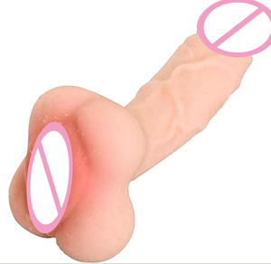 Tweekoppige Holle Gesimuleerde Dildo Voor Mannen En Vrouwen Voor Tweeërlei Gebruik Seksueel Genot Masturbator - Product Image 2