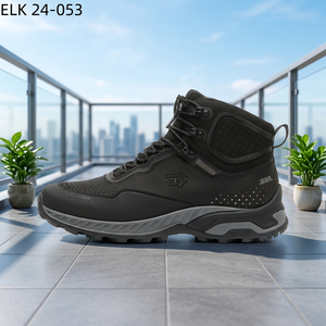 Zapatos de Senderismo para Hombre Elkland, Duraderos, Transpirables, con Entresuela de Nubuck PU, Impermeables y Ligeros para Otoño, Venta al Por Mayor Personalizada - Product Image 3