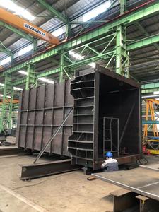 Equipo de cemento pesado CKD personalizado silos de acero de precisión y contenedor de almacenamiento de tolva de fabricación Bunkeer con servicios de soldadura y corte - Product Image 4
