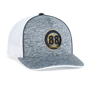 Mũ Lưỡi Trai Cho Người Lớn, Màu Xám, Thêu 3D, Phong Cách Phi Giới Tính - Product Image 1