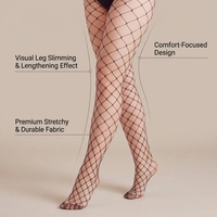 Collants Résille Sexy Vintage en Maille Fine pour Femme, Taille Plus, Hiver et Été, Vente en Gros OEM ODM