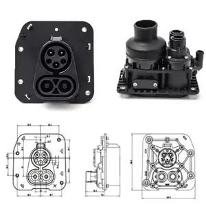 2024 taşınabilir EV şarj hızlı elektrikli araç şarjı 32A 200A elektrikli araç şarj istasyonu şarj fişi CCS1 soket