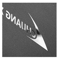 Autocollant Métallique 3D CS Personnalisé, Transfert d'Étiquette d'Impression Logo Nickel Gaufré pour Décoration Cadre Photo et Artisanat Bougie