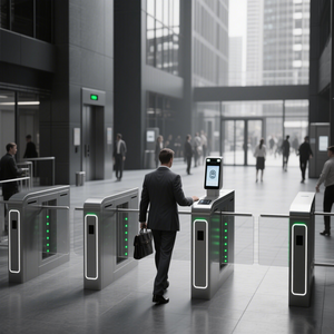 Wkt יוקרה במהירות גבוהה כניסה נדנדה שער עם טביעת אצבע פנים זיהוי & Qr קוד עבור איצטדיונים ספריות & לובי - Product Image 6