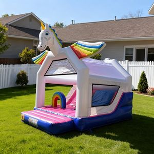 Château gonflable commercial blanc pour adultes - Product Image 1