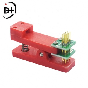 2.54mm Test Rack PCB <b>Clip</b> Probe Download Program to Record the <b>Spring</b> Pin SOP16 Detachable Chip Recording Fixture - Product Image 3