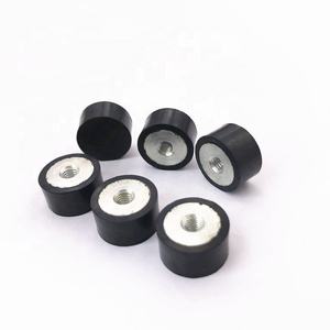 फैक्टरी मूल्य महिला धागा बेलनाकार रबर माउंट चुप ब्लॉक विरोधी कंपन रबर पैर - Product Image 5