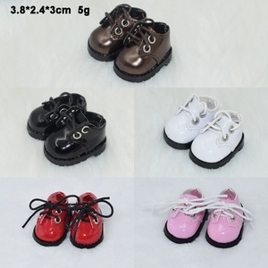 Mignonnes chaussures de poupée Mini baskets toile petites Miniatures de chaussures en cuir pour peluche BJD <span class=keywords><strong>Reborn</strong></span> poupée habillage accessoires - Product Image 5