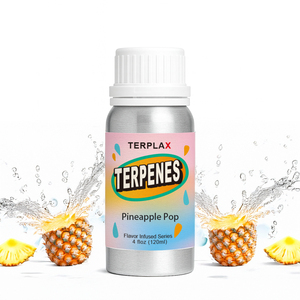 TERPLAX Miscela di Terpeni Liquidi Aromatizzati al Gusto di Ananas Naturale con Aroma di Tabacco 4 Fl oz (120ml) # 056 - Product Image 1