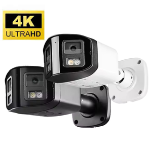 ColorVu 8MP 4K HD POE 총알 보안 카메라 Hik 프로토콜 양방향 오디오 180 울트라 와이드 뷰 파손 방지 네트워크 카메라 CCTV - Product Image 1