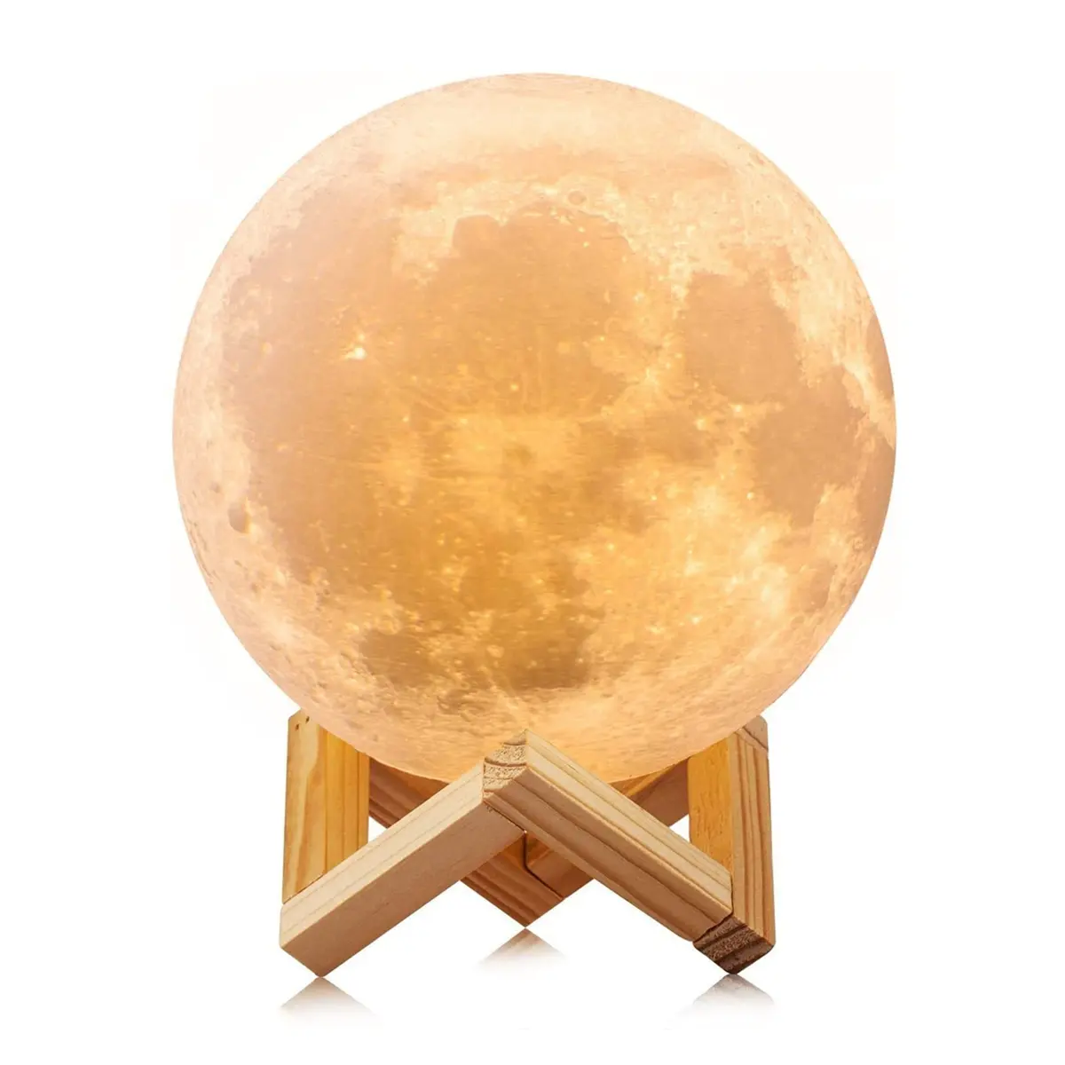 Custom 3 Colors Moon Night Light Moon Lamp for Bedrooms Decorative Lava led Lamp Moon Luna Night Light for kids