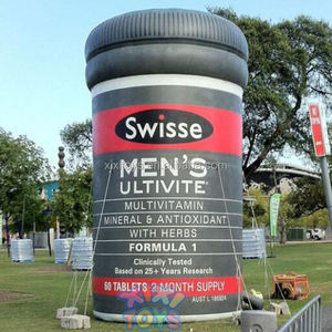 2025年特注3m高密閉型インフレータブル医薬品/錠剤ボトルレプリカ、広告用、熱転写/デジタル印刷、電動エアポンプ付き - Product Image 4