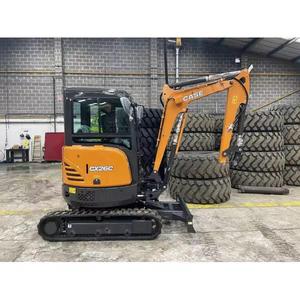 Miniexcavadora CX26C económica con componentes principales de la marca Case: motor, cojinete, bomba y cilindro hidráulico Huade en venta - Product Image 3