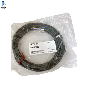 สายไฟเซ็นเซอร์วัดระดับของเหลว KEYENCE OP-87565 OP-87566 OP-87568 OP-87569 แบบเส้นตรง ยาว 5 เมตร ใช้สำหรับส่งสัญญาณ มีสินค้าในสต็อก - Product Image 1