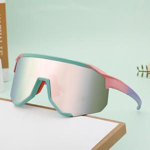 Lunettes de soleil de sport de style européen pour hommes, polarisées UV400, monture en PC, pour le cyclisme en plein air, la conduite et la protection solaire - Product Image 2