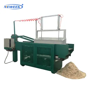 Neweek wood chipping machine thickness adjustable diesel wood sawdust mill wood shaving machine for animal/horse/chicken bedding