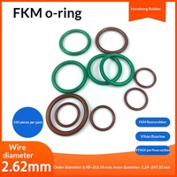 Joint torique en caoutchouc personnalisé, norme AS568, silicone, FPM, FFKM, HNBR, NBR, FKM, joint d'étanchéité en caoutchouc