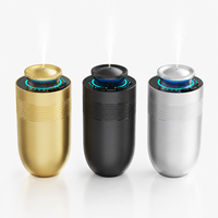 Diffuseur d'arômes sans eau pour voiture, diffuseur de parfum 20 ml avec commande par bouton