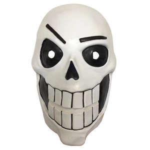 Masque sans tête en PVC, accessoire de Costume de Cosplay pour adultes, personnage de jeu Undertale unisexe - Product Image 5