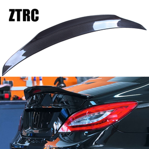 For CLS C218 W218 PSM Style Carbon Fiber <b>Rear</b> <b>Spoiler</b> Trunk Wing 2011-2019 - Product Image 1