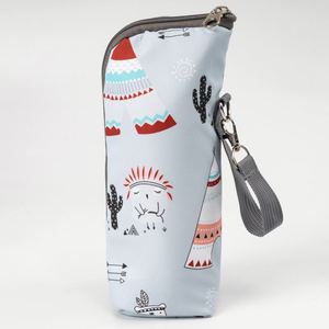 Waterproof Easy Carrying Milk Bottle Cooler Bag for Baby Food Grade Water-resistant Lining With Long Handle - Product Image 1