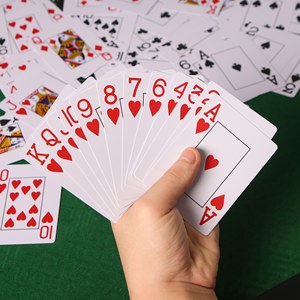 Kartu Texas Hold'em PVC Halus dan Tahan Lama, Dapat Digunakan Kembali, Profesional untuk Pertemuan Klub dan Kompetisi Permainan - Product Image 5