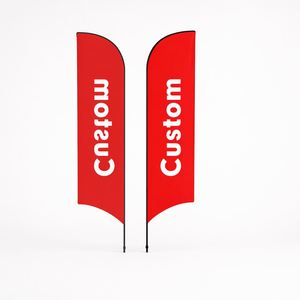 Bandera de Lágrima Personalizada de Primera Calidad para Publicidad Exterior, Soporte para Banderas, Eventos en la Playa, Ferias Comerciales, Promoción, Concienciación de Marca - Product Image 1