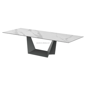 JEAWELL Design de vente chaude pour table à manger pliable fabriquée par une plaque métallique en pierre frittée en céramique - Product Image 6