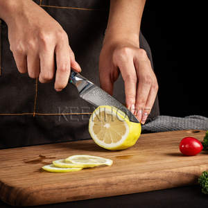 Keenhope bào ngư vỏ xử lý dao nhà bếp thiết lập 10-mảnh 67 lớp Damascus thép VG10 Dao bộ sưu tập - Product Image 6