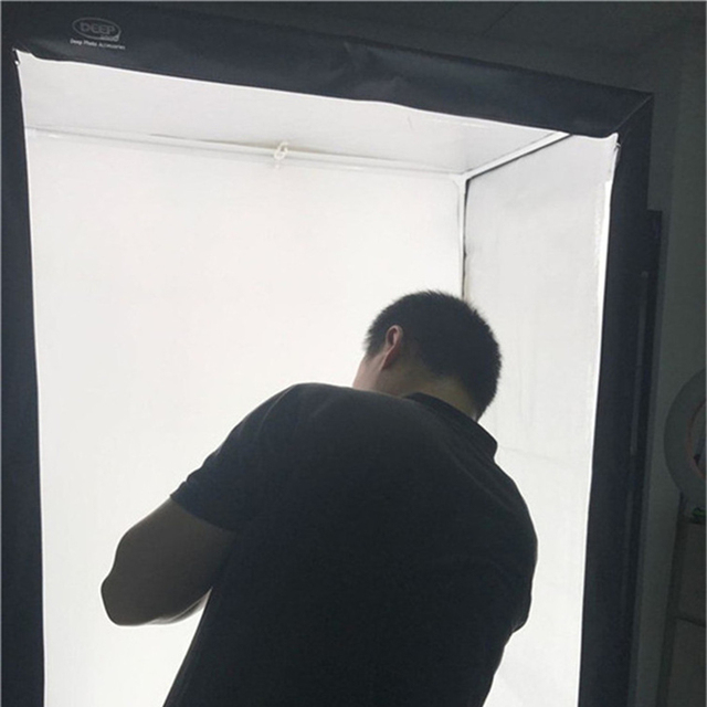 200cm Big Led Studio Photography Portable Light Box 120x80x200cm Dimmable Photography Kits