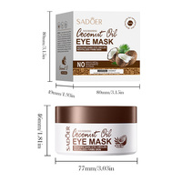 Masque nourrissant pour les yeux à l'huile de coco, patchs hydratants sous les yeux pour les cernes, les rides, la sécheresse, apaisant et raffermissant