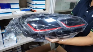 Conjunto de faros LED para <span class=keywords><strong>Volkswagen</strong></span> <span class=keywords><strong>Golf</strong></span> 6 2008-2013 Actualización DRL GTI GTR <span class=keywords><strong>GTE</strong></span> Disponible - Product Image 2