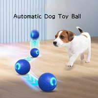 Jouet intelligent pour chat 360 °   Jouet interactif intelligent pour chien, balle interactive pour animaux de compagnie, chargeur Type-C, balle roulante pour chats