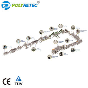 Ligne de broyage et de recyclage de bouteilles PET de qualité supérieure Machine de fabrication de flocons PET de qualité supérieure - Product Image 1