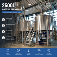 Équipement de brasserie industrielle : Fermenteur en acier inoxydable de 3000L à 20000L avec pompe, moteur et roulement de 5000L pour la création de brasseries macro