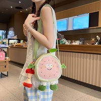 Leuke trendy gepersonaliseerde crossbodytas in de vorm van een koekje voor ouders en kinderen, grote capaciteit, verstelbare schouderriem, telefoontas voor dagelijks gebruik