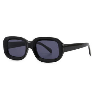 Nuevas Gafas de Sol Rectangulares Pequeñas Vintage de Moda 2022 para Mujer, Gafas de Sol Ovaladas con Estampado de Cebra - Product Image 5