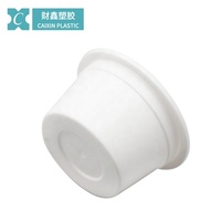 Impression de logo personnalisé 50g, petite tasse en plastique de pâte blanche, boîte d'emballage de pâte de tomate, pot en plastique PP de qualité alimentaire