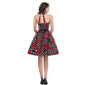 Robe rétro florale vintage Halloween 6Pcs pour femmes pour Derby Tea Party YTHC-026 - Product Image 4