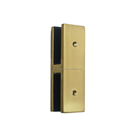 Accessoires de main courante en acier inoxydable moderne pour verre, pince de 8-12 mm, résistante à l'eau et à la rouille, pour balcon et escalier