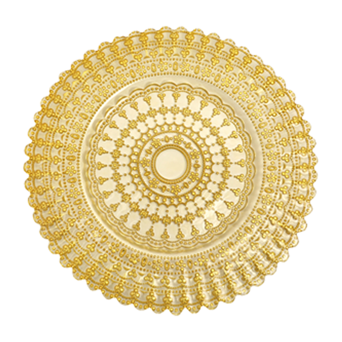Transparent gold