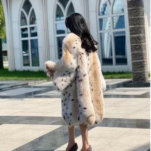 Женское длинное пальто с леопардовым принтом - Product Image 5