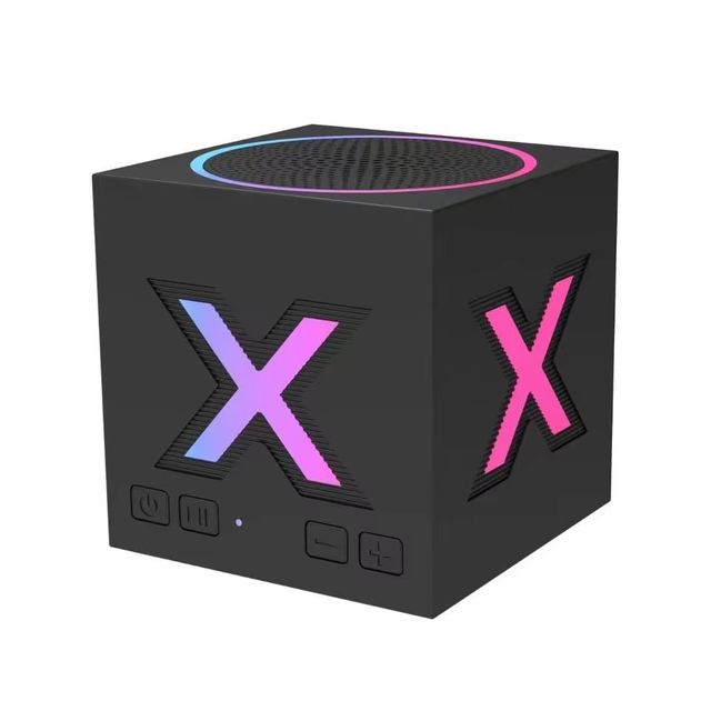 Wholesale of New Products X1 Mini Square Subwoofer Wireless BT HIFI Stereo Portable Metal Speaker