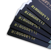 Smart One Personalisierte Goldgeprägte PVC-Plastik-Mitgliedskarte Offsetgedruckt mit QR-Code Heißprägung Oberflächenveredelung
