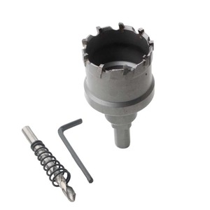 Hole Opener Tct Carbide Hole Reamer Metric With Built In Arbor For Metal Steel Aluminum Tube Drilling - Product Image 4