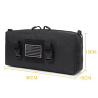 Sac de rangement tactique extérieur multifonctionnel pour accessoires, sac banane et sac à bandoulière pour loisirs