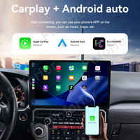 Écran tactile Foforfor 15,6'' pour Toyota 4Runner 2010-2022, autoradio Android 15 avec navigation GPS et Carplay Auto