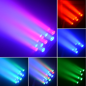 Lớn cái môi LP005 18*1 Wát RGB <span class=keywords><strong>Mini</strong></span> <span class=keywords><strong>Led</strong></span> mệnh có thể ánh sáng đầy màu sắc hiệu ứng sân khấu đám cưới <span class=keywords><strong>LED</strong></span> ánh sáng - Product Image 5