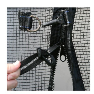 9-pi Rectangle <span class=keywords><strong>Bleu</strong></span> <span class=keywords><strong>Trampoline</strong></span> avec Enceinte - Product Image 5
